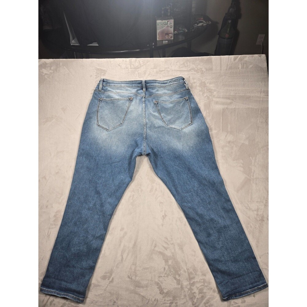 Vigoss Thompson Tomboy Jeans Women’s 20W Rise Light Wash Y2K - Picture 7 of 15